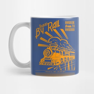 Travel by Rail from Bangkok to Rangoon Mug